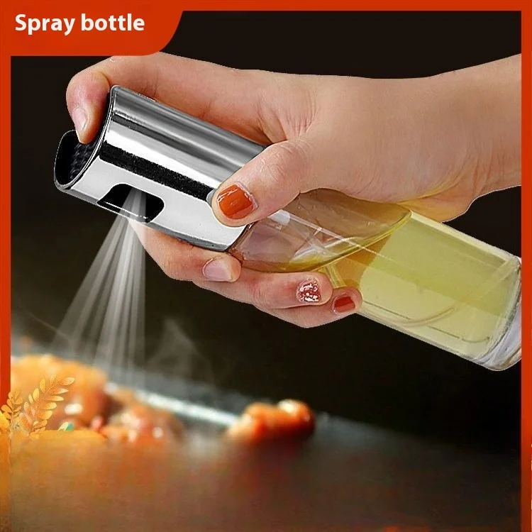 Kitchen Gadgets Oil Spray - 100 مللي وعاء رذاذ الزيت الزجاجي
