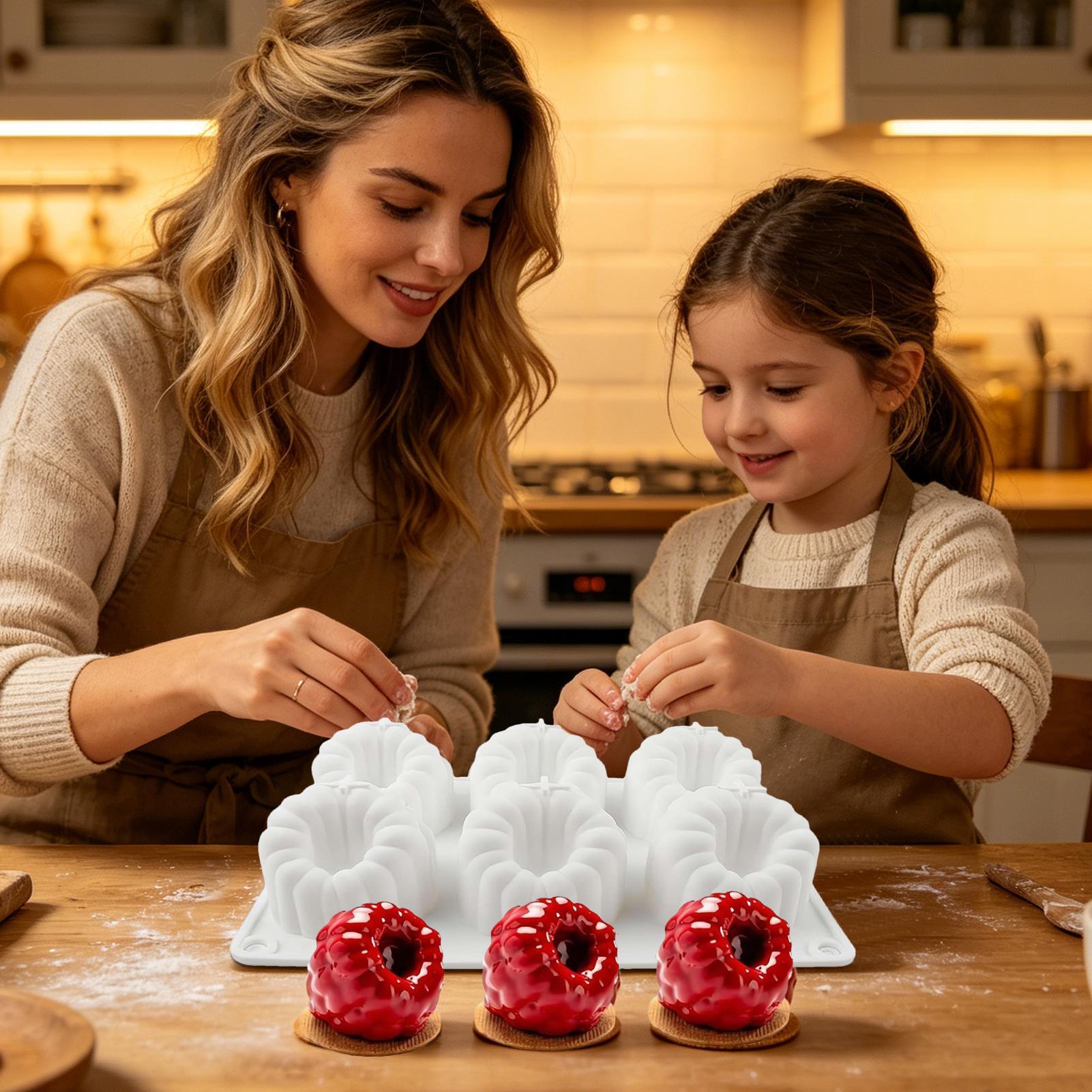 Silicone Baking Mat - قالب سيليكون على شكل توت العليق