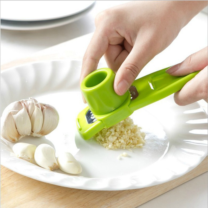 Kitchen Gadgets New - 1 حزمة مطحنة الثوم الصغيرة الإبداعية
