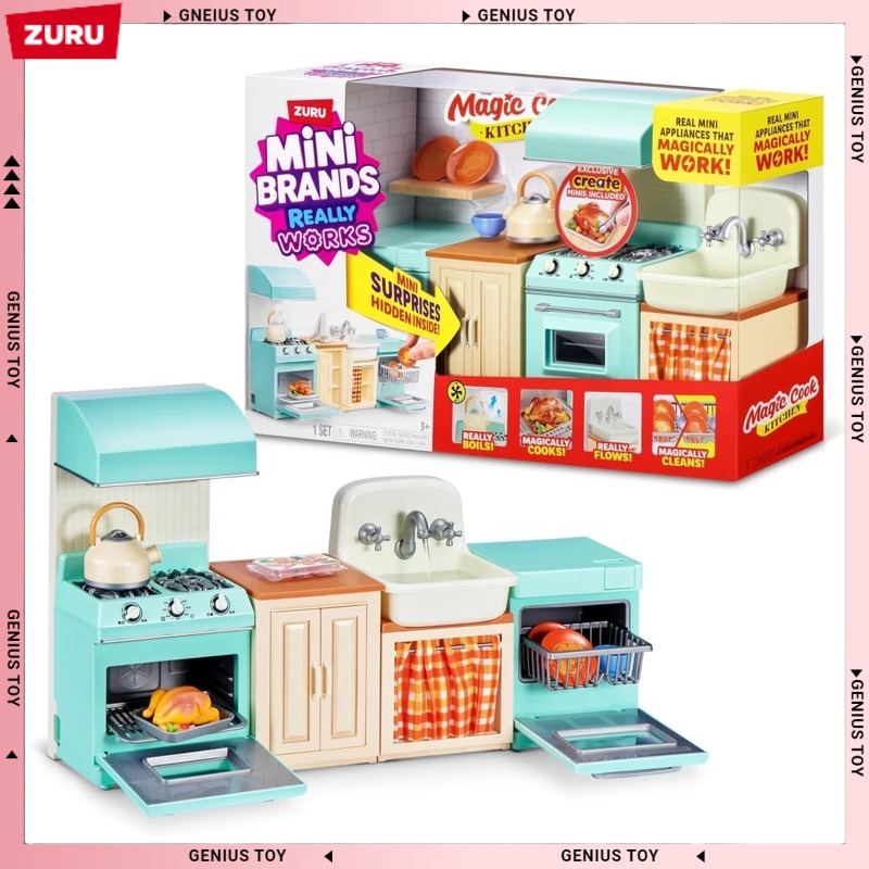 Kitchen Gadgets For Kids - مجموعة مطبخ زورو ميني براندز السحرية،