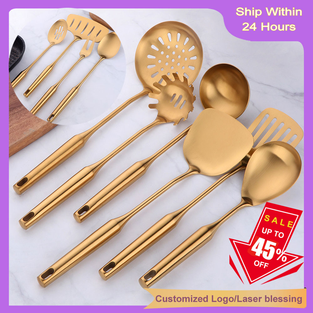 Kitchen Gadgets Gold - الذهب الفولاذ المقاوم للصدأ لتجهيزات المطابخ