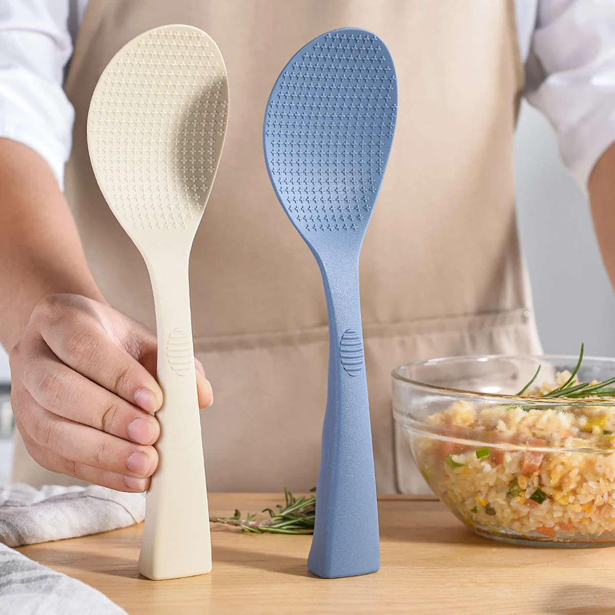 Kitchen Gadgets On Sale - 1 قطعة الغذاء الصف سيليكون ملعقة