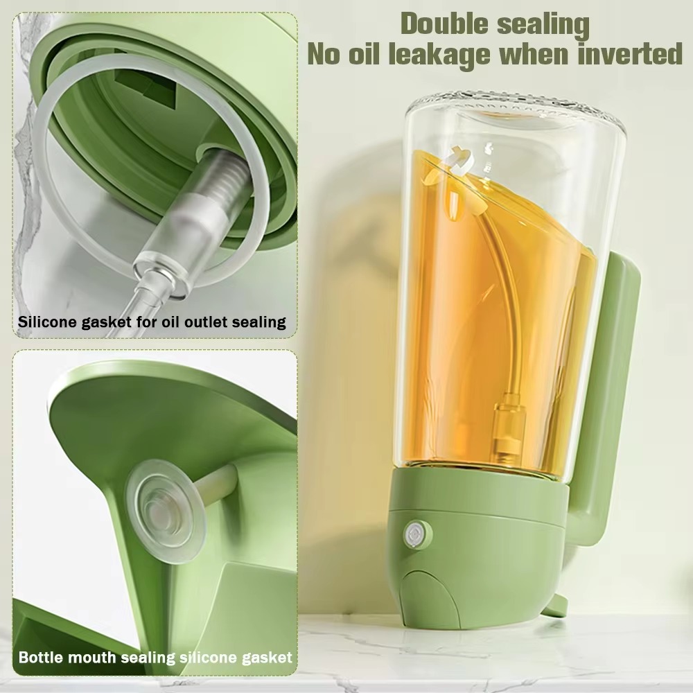 مجموعة من قطعتين: بخاخ زيت وقا - مراجعة Kitchen Gadgets Oil Spray وسعره