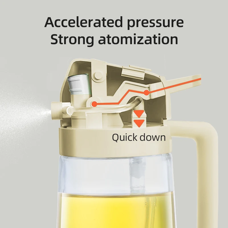 وعاء رش زيت للطبخ بخاخات ، است - مراجعة Kitchen Gadgets Oil Spray وسعره