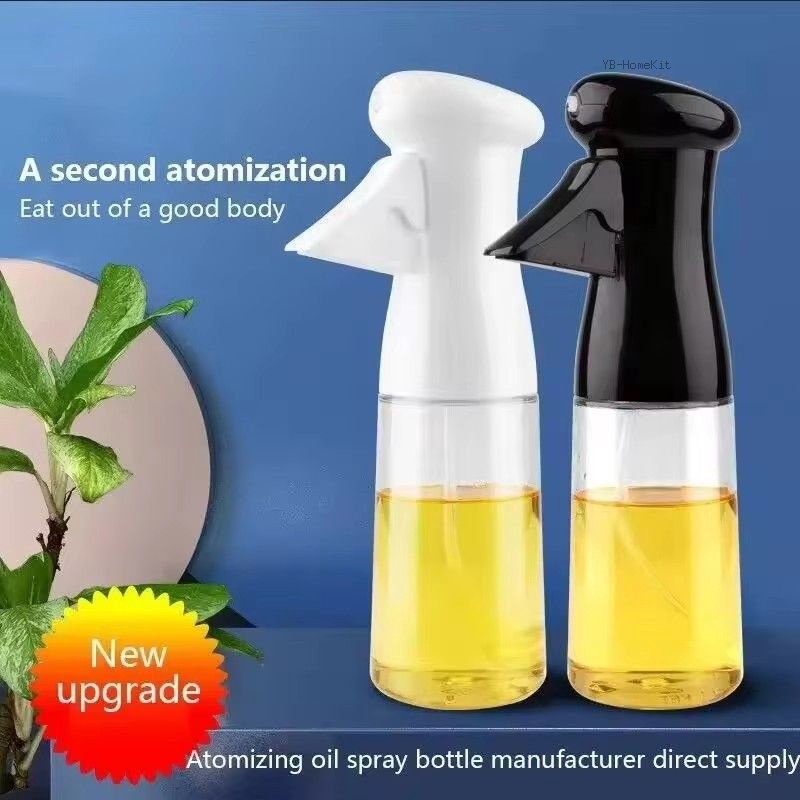 1 قطعة زجاجة زيت المطبخ شفافة  - مراجعة Kitchen Gadgets Oil Spray وسعره