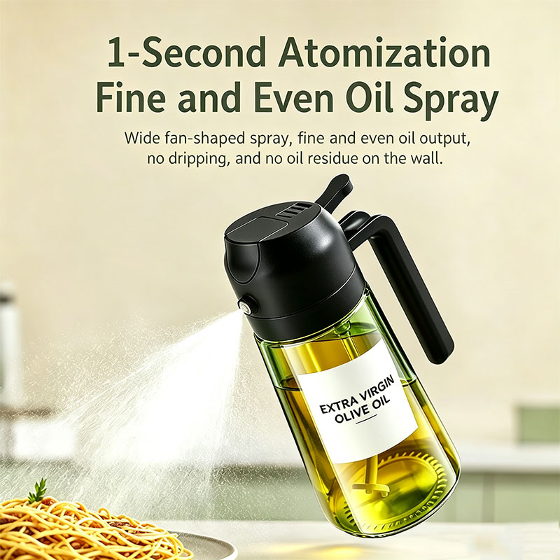 زجاجة بلاستيكية لتوزيع زيت الز - مراجعة Kitchen Gadgets Oil Spray وسعره