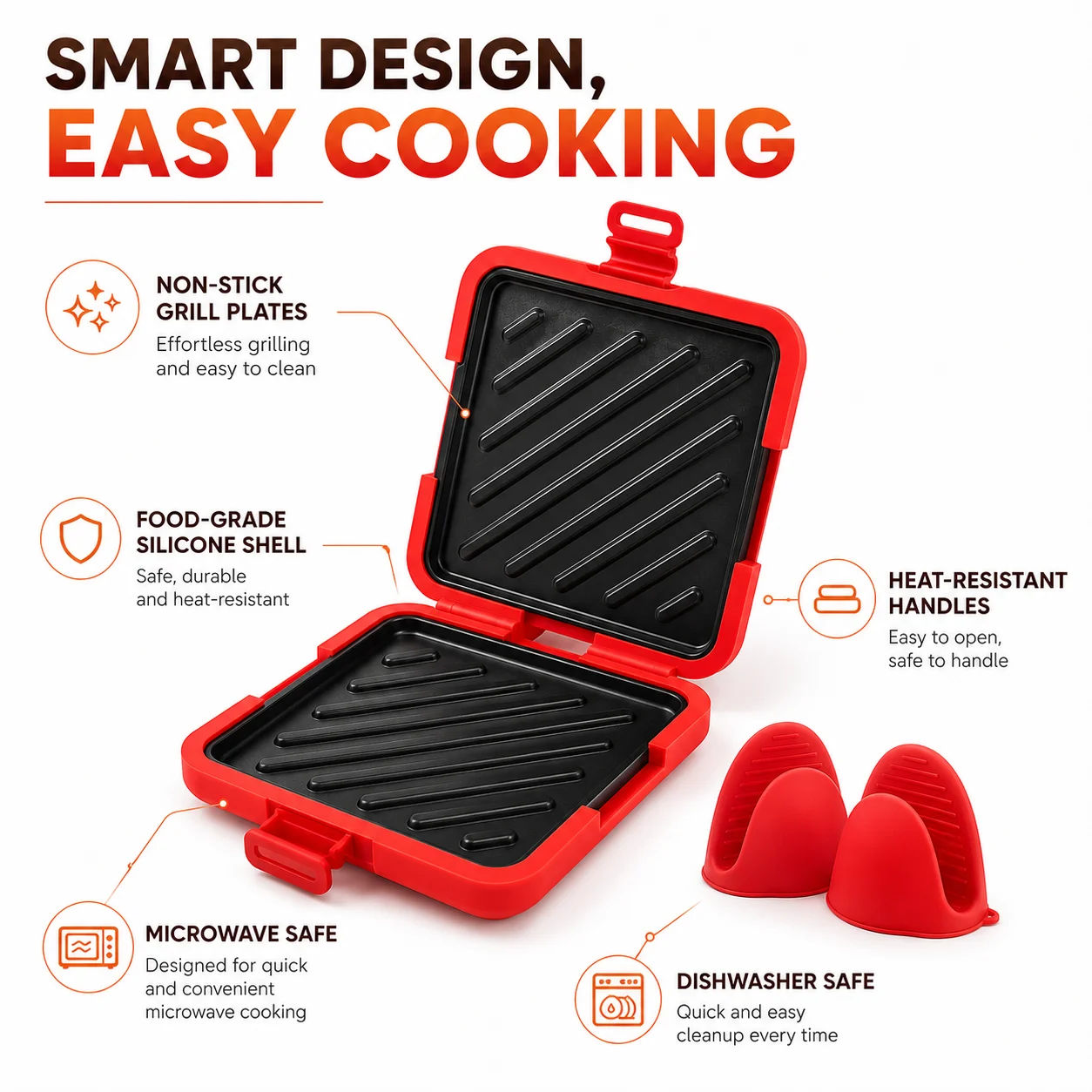 صانع ساندويتشات للميكروويف مع  - مراجعة Breakfast Sandwich Maker وسعره