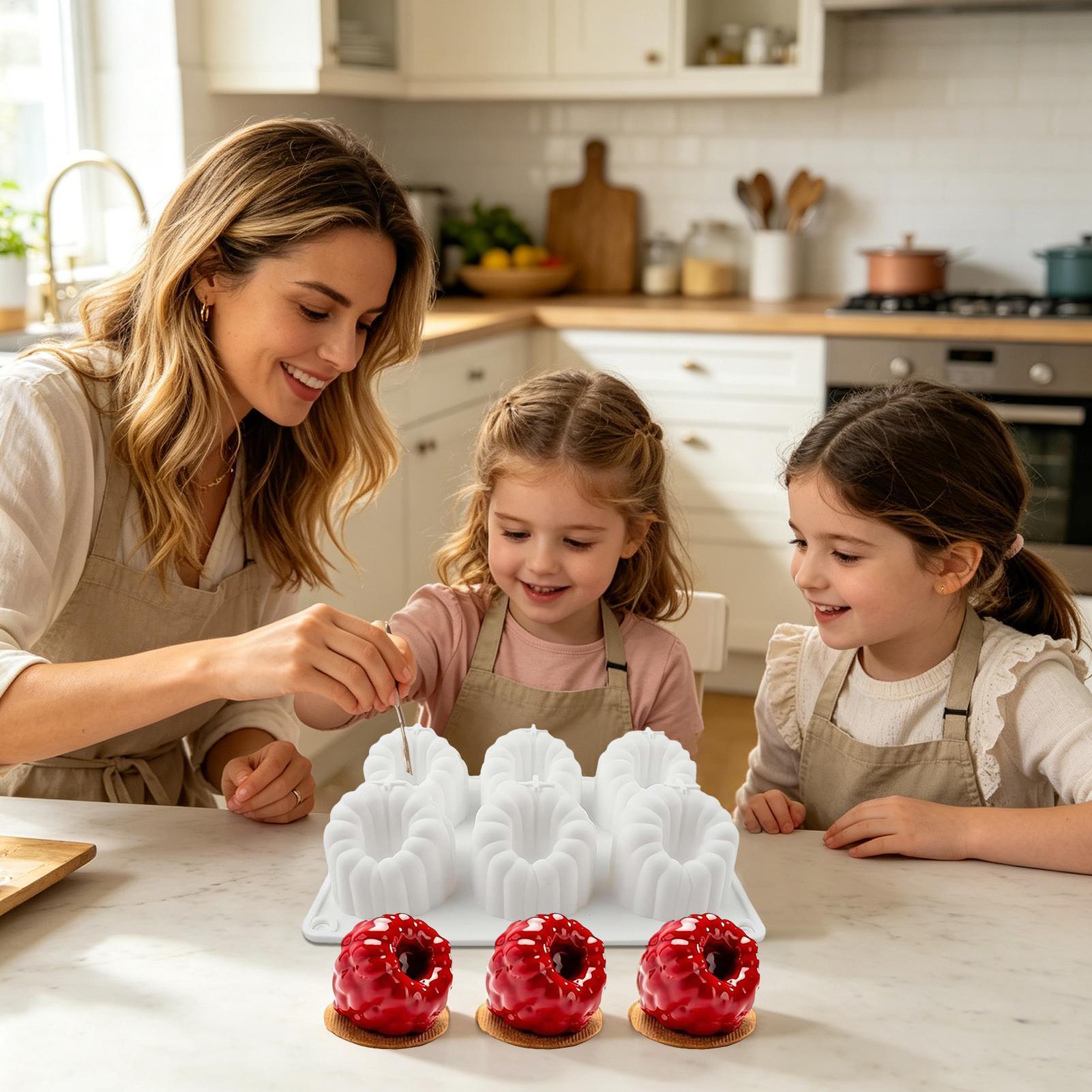 قالب سيليكون على شكل توت العلي - مراجعة Silicone Baking Mat وسعره