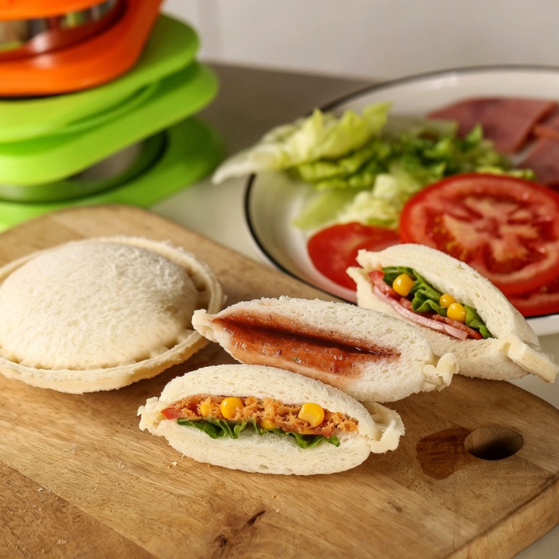 قاطع ومُحكم إغلاق الساندويتشات - مراجعة Breakfast Sandwich Maker وسعره