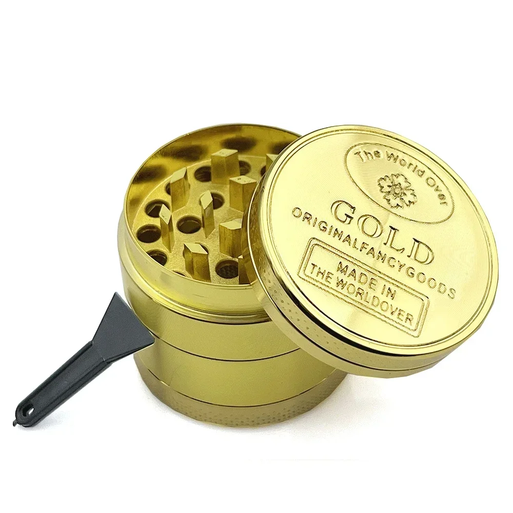 مطحنة الأعشاب 3/4 أجزاء سبائك  - مراجعة Kitchen Gadgets Gold وسعره