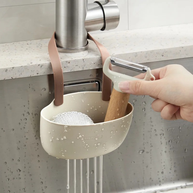 بالوعة المطبخ الإسفنج حامل للح - مراجعة Kitchen Gadgets Storage Ideas وسعره