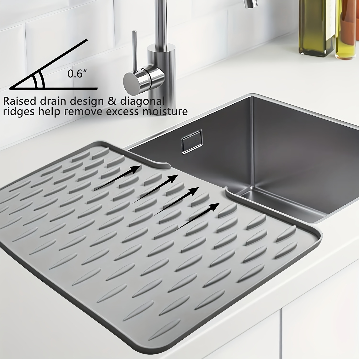 حصيرة تصريف المطبخ المصنوعة من - مراجعة Kitchen Gadgets On Sale وسعره