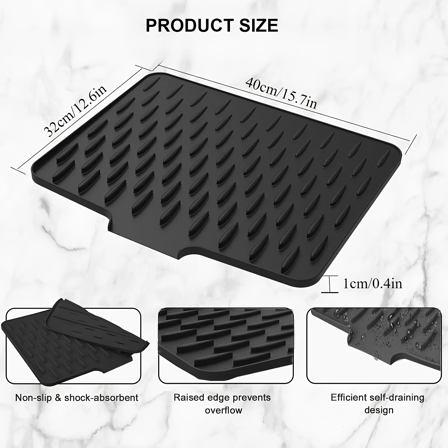 حصيرة تصريف المطبخ المصنوعة من - مراجعة Kitchen Gadgets On Sale وسعره