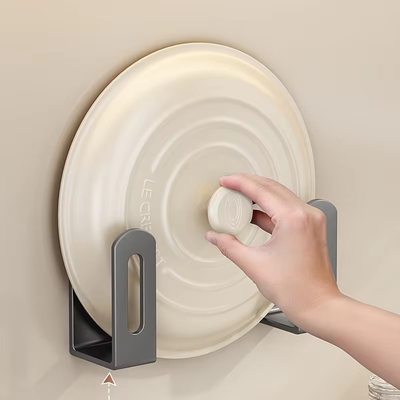 2 قطعة/المجموعة غطاء وعاء رف غ - مراجعة Kitchen Gadgets Storage Ideas وسعره