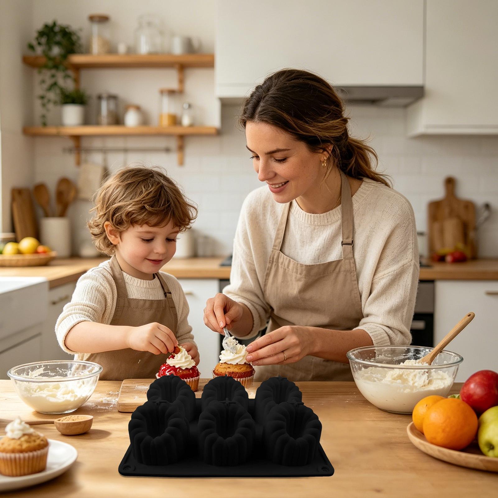 قالب توت ثلاثي الأبعاد لتزيين  - مراجعة Silicone Baking Mat وسعره