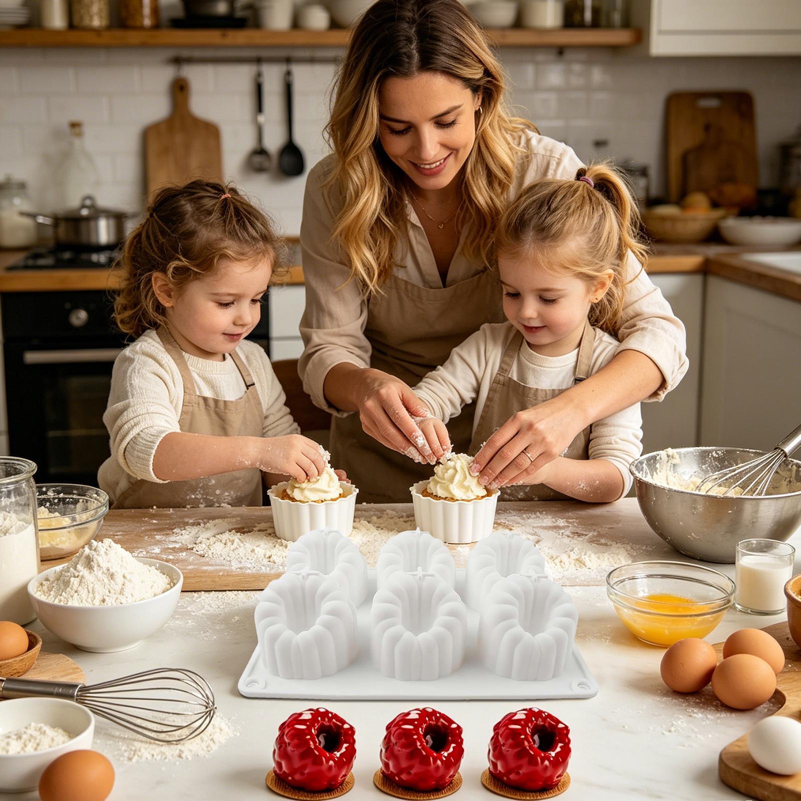قالب توت ثلاثي الأبعاد لتزيين  - مراجعة Silicone Baking Mat وسعره