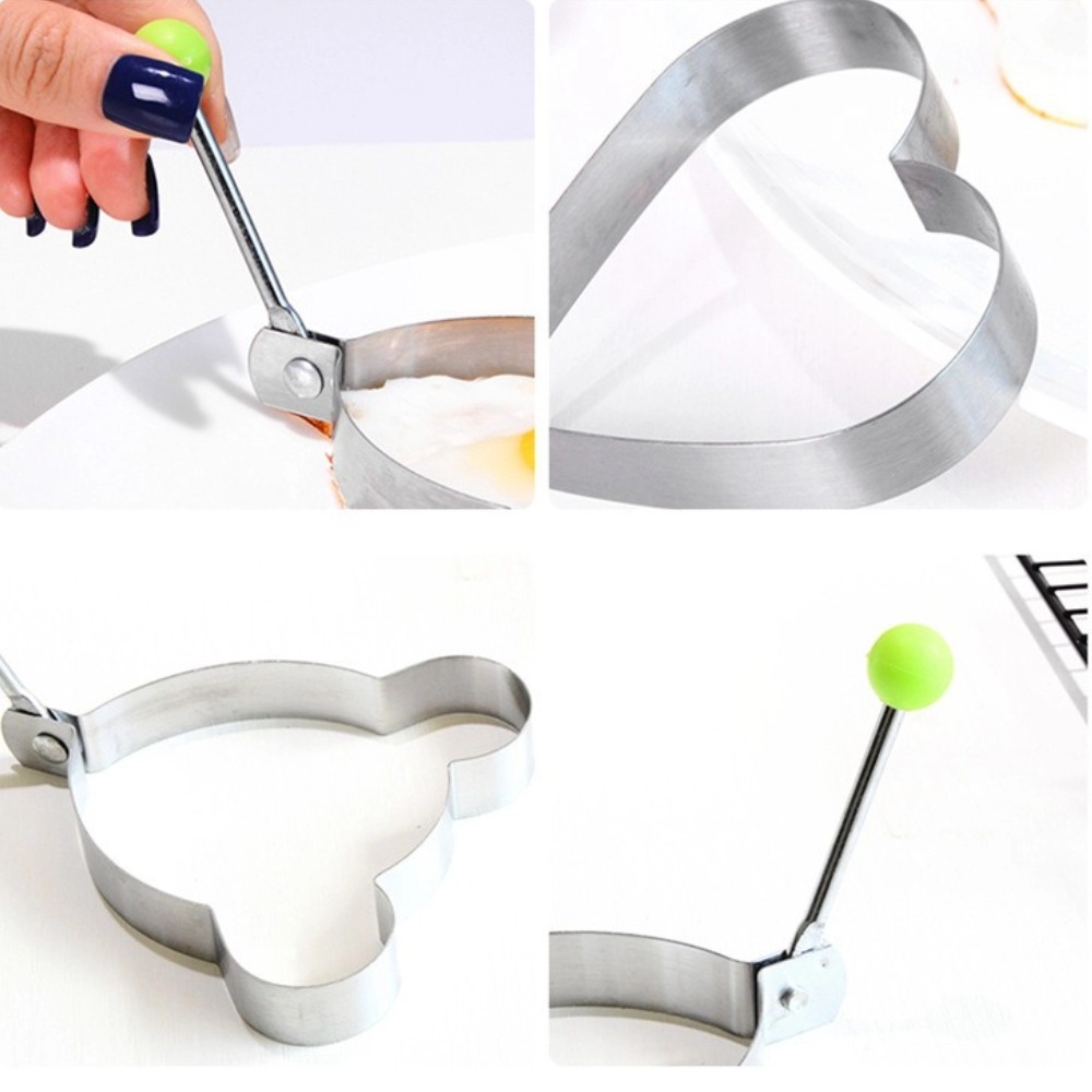 قالب بيض على شكل قلب من الفولا - مراجعة Kitchen Gadgets For Kids وسعره