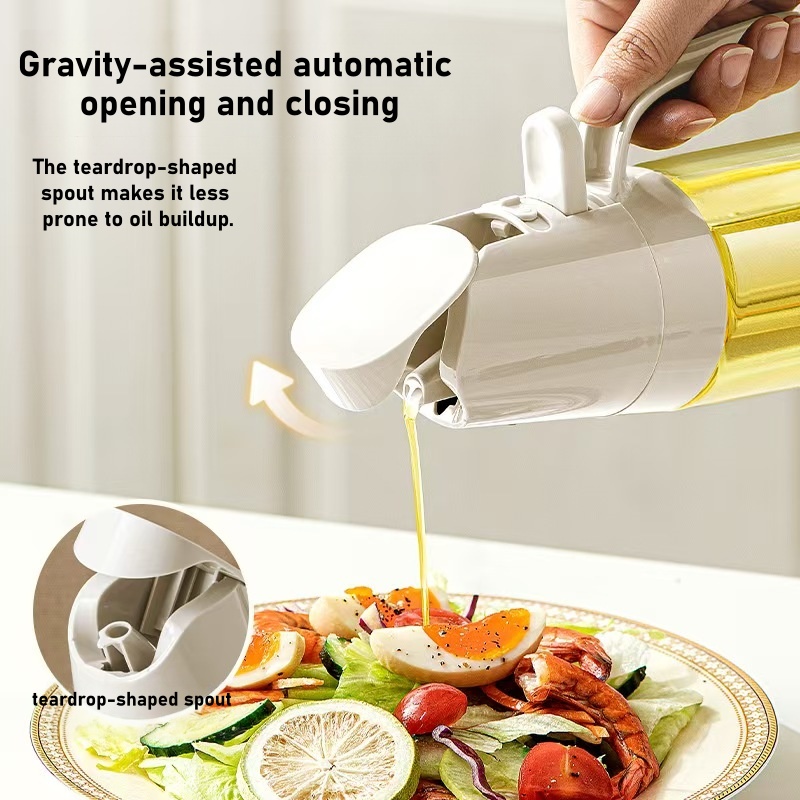 زجاجة رذاذ زيت للمنزل، رذاذ ال - مراجعة Kitchen Gadgets Oil Spray وسعره