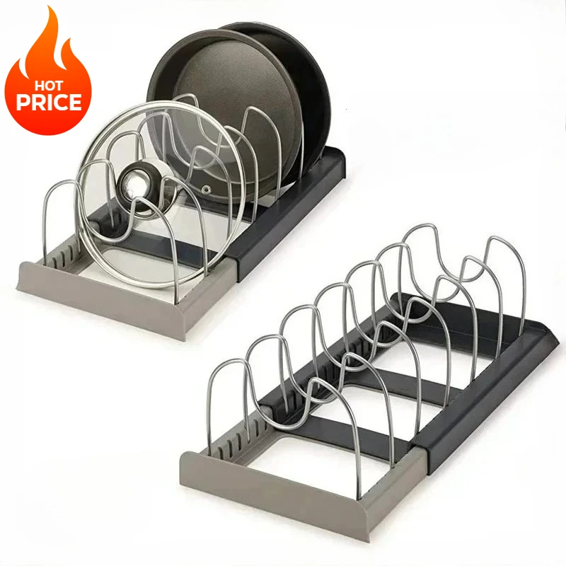 رف تخزين أغطية الأواني الجديد  - مراجعة Kitchen Gadgets Storage Ideas وسعره