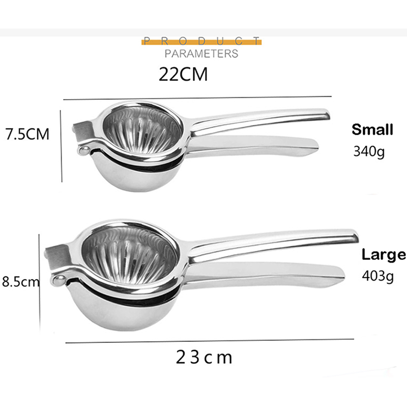 عصارة ليمون يدوية من الفولاذ ا - مراجعة Kitchen Gadgets Gold وسعره