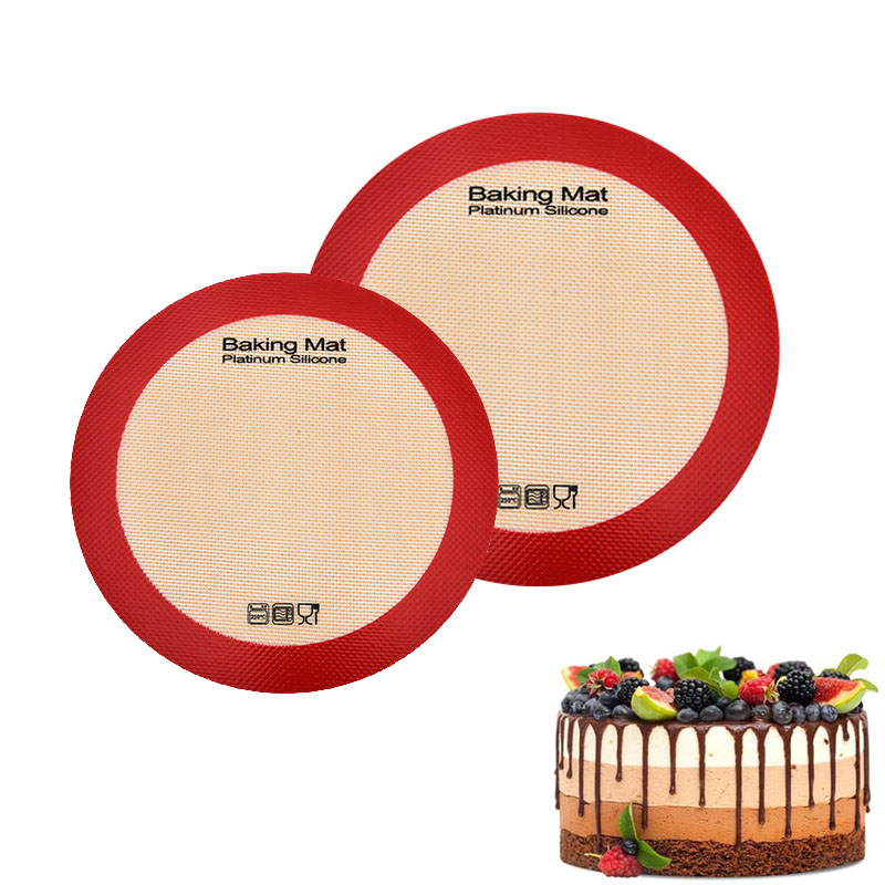 حصيرة خبز سيليكون دائرية، بطان - مراجعة Silicone Baking Mat وسعره