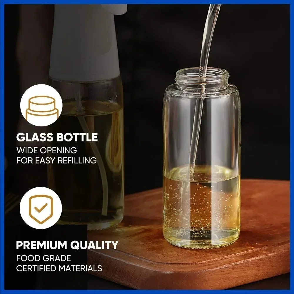 زجاجة رش هوائية سعة 200/300/50 - مراجعة Kitchen Gadgets Oil Spray وسعره
