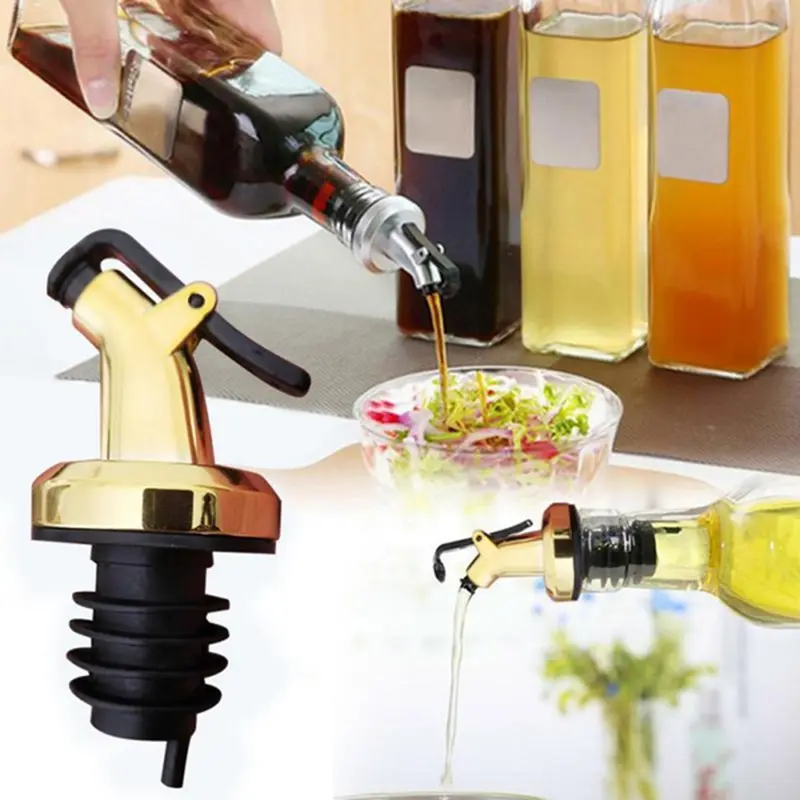 أغطية زجاجات زيت الزيتون الذهب - مراجعة Kitchen Gadgets Gold وسعره