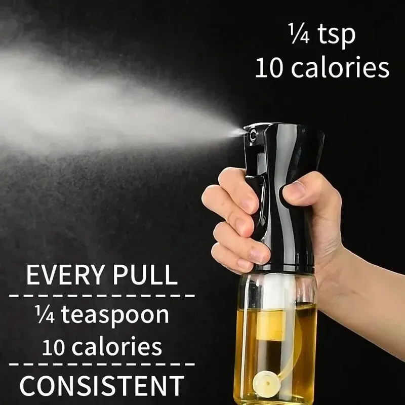 زجاجة رش زيت للمطبخ سعة 200/30 - مراجعة Kitchen Gadgets Oil Spray وسعره