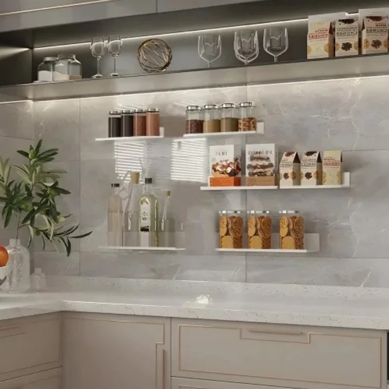 رفوف معدنية معلقة على الحائط ل - مراجعة Kitchen Gadgets Storage Ideas وسعره