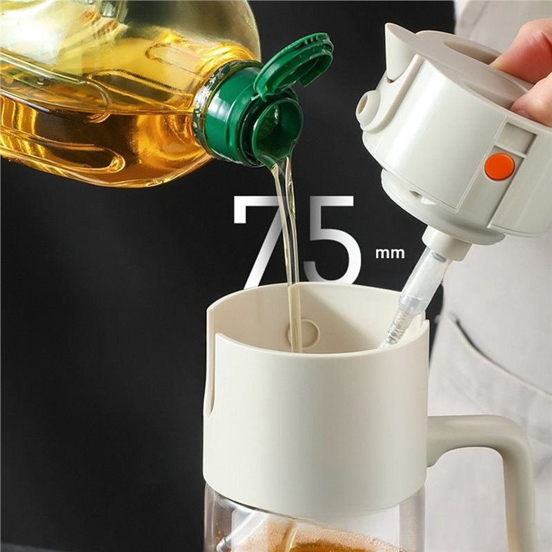 أدوات المطبخ الجديدة - زجاجة ز - مراجعة Kitchen Gadgets Oil Spray وسعره