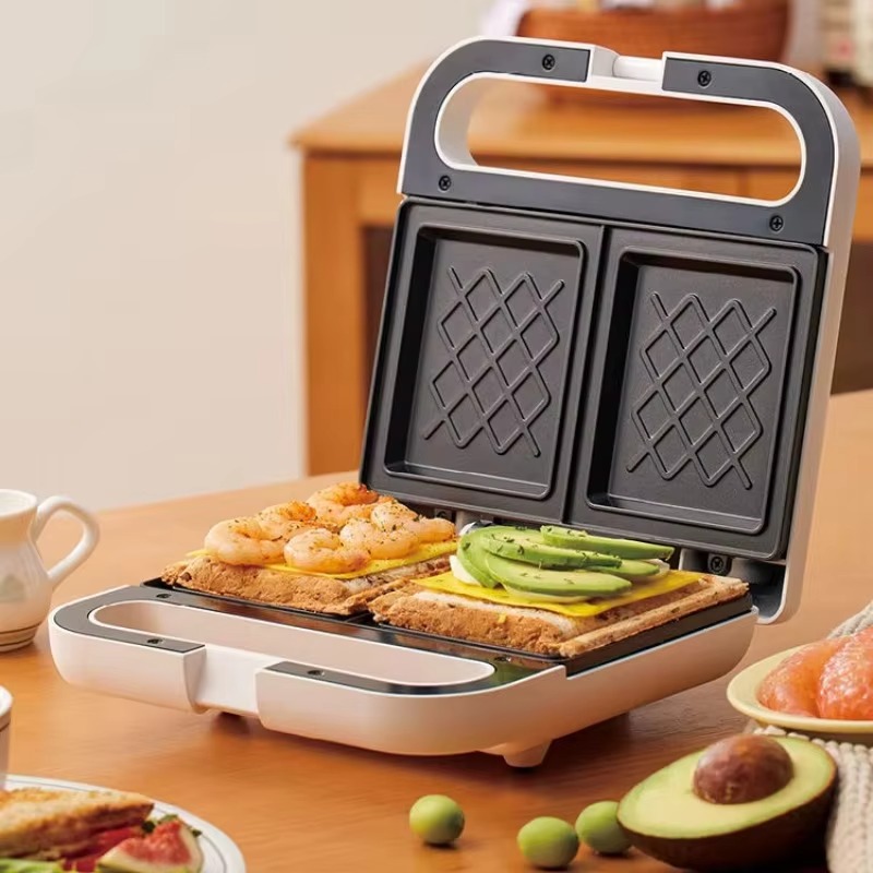 محمصة ساندويتش مكونة من شريحتي - مراجعة Breakfast Sandwich Maker وسعره