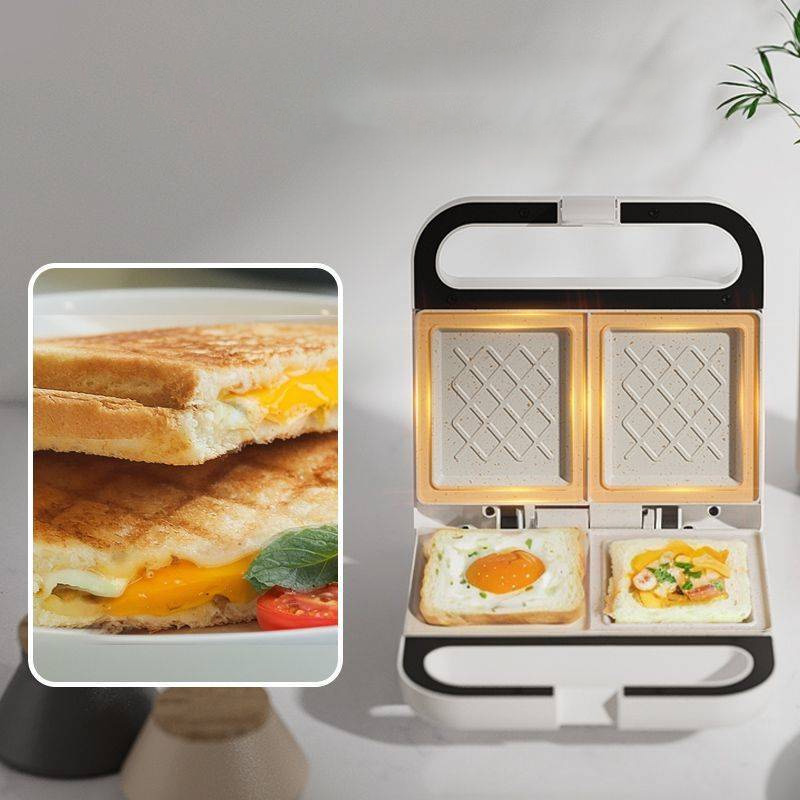محمصة ساندويتش مكونة من شريحتي - مراجعة Breakfast Sandwich Maker وسعره