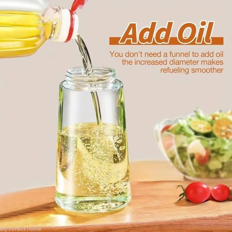 زجاجة زيت زجاجية بمضخة، وعاء ز - مراجعة Kitchen Gadgets Oil Spray وسعره