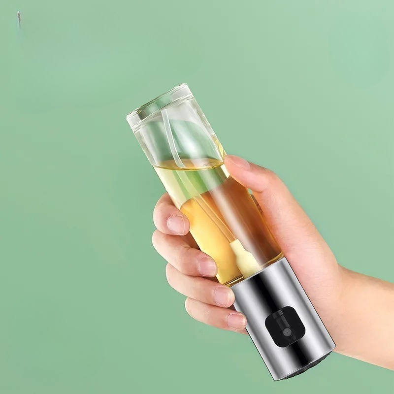 بخاخ زيت زجاجي للطبخ رذاذ الزي - مراجعة Kitchen Gadgets Oil Spray وسعره