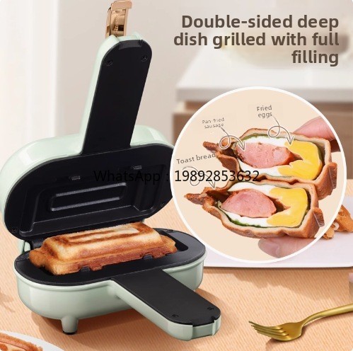 KBJ جهاز تحضير الإفطار المنزلي - مراجعة Breakfast Sandwich Maker وسعره