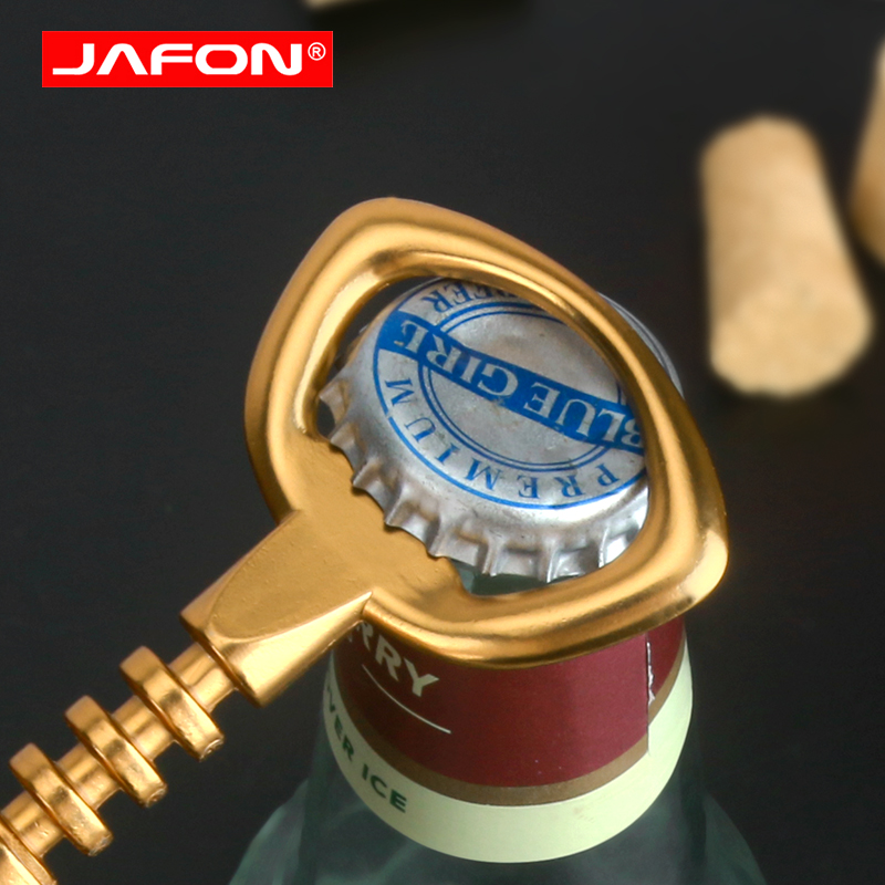 فتاحة زجاجات نبيذ ذهبية داكنة  - مراجعة Kitchen Gadgets Gold وسعره